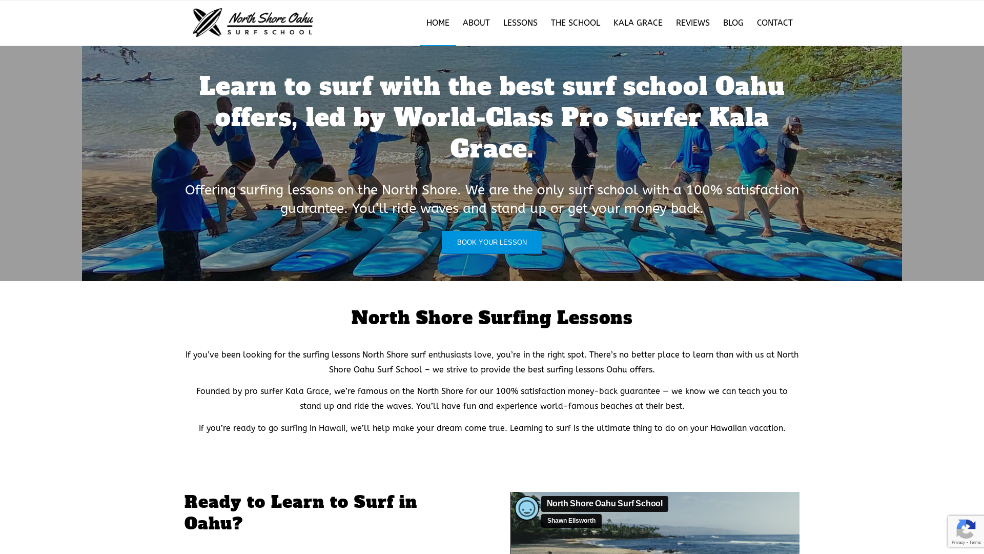 North Shore Oahu Surf School